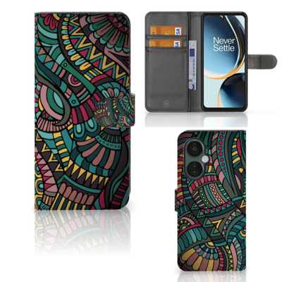 OnePlus Nord CE 3 Lite | Telefoon Hoesje | Aztec OnePlus Nord CE 3 Lite | Telefoon Hoesje | Aztec