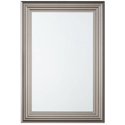 Beliani-CHATAIN-Wandspiegel-Zilver -61 x 91 cm-Synthetisch materiaal