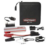 Dino KRAFTPAKET Snelstartsysteem 136102 Starthulpstroom: 300 A 2x 12V-uitgang, 2x USB-contact, Verpolings- en elektronicabescherming, SOS signaallamp, - thumbnail