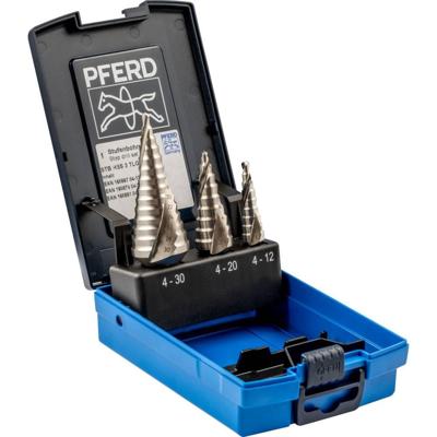 PFERD TOOLS 25201046 HSS Getrapteboorset 3-delig 4 - 12 mm, 4 - 20 mm, 4 - 30 mm 1 stuk(s)