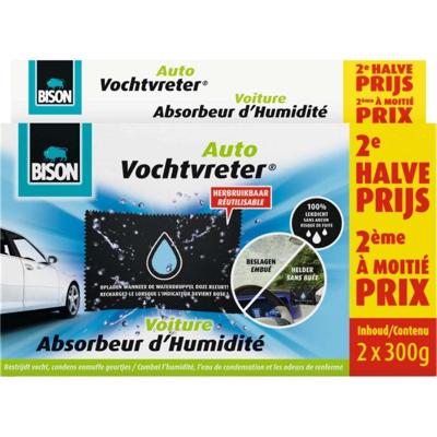 Bison auto vochtvreter 2x300 g Bison auto vochtvreter 2x300 g