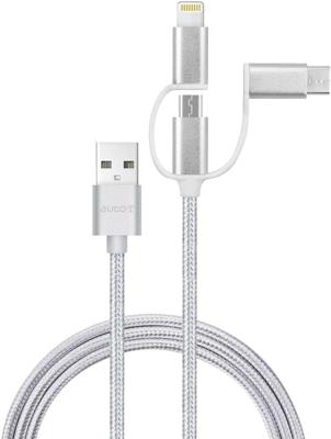 Cavo 3 in 1 - AUTO T - 540206 - Micro-USB - Apple - USB-C