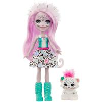 Enchantimals tienerpop Sybill Snow meisjes 15 cm 2 delig - thumbnail