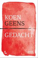 Koen Geens Gedacht - Koen Geens - ebook - thumbnail