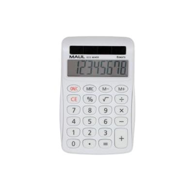 Maul ECO MJ 455 Bureaurekenmachine Wit Aantal displayposities: 8 werkt op zonne-energie (b x h x d) 71 x 112 x 20 mm Maul ECO MJ 455 Bureaurekenmachine Wit Aantal displayposities: 8 werkt op zonne-energie (b x h x d) 71 x 112 x 20 mm
