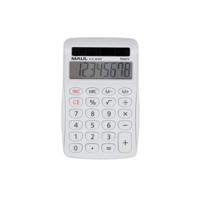 Maul ECO MJ 455 Bureaurekenmachine Wit Aantal displayposities: 8 werkt op zonne-energie (b x h x d) 71 x 112 x 20 mm - thumbnail