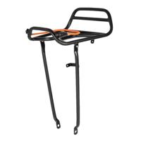 Atranvelo transport bagagedrager, voorop "cargo city" fr.transp.carrier at.velo cargo city alu tube black - thumbnail