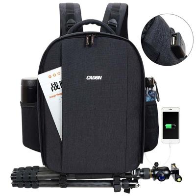 CADeN USB SLR Camera Bag Canon Nikon Professional Waterproof Portable Unisex Camera Bag CADeN USB SLR Camera Bag Canon Nikon Professional Waterproof Portable Unisex Camera Bag