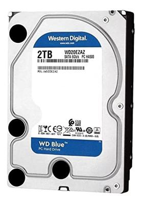 WD Blue, 2 TB Harde schijf SATA 600, WD20EZAZ, AF WD Blue, 2 TB Harde schijf SATA 600, WD20EZAZ, AF