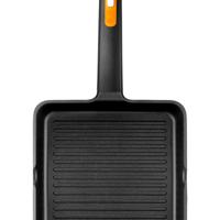 Geribbelde Grillpan BRA EFFICIENT PLUS Zwart Aluminium - thumbnail