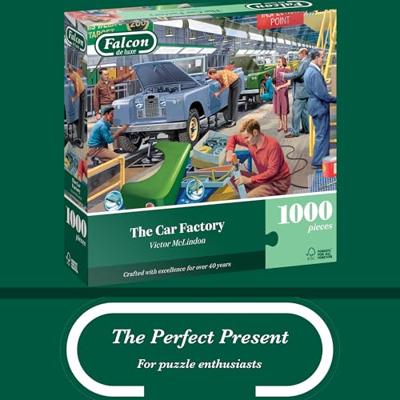 The Car Factory Puzzel 1000 stukjes - thumbnail