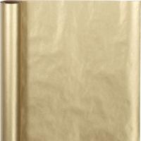 Vivi Gade Cadeaupapier, b: 50 cm, 60 gr, goud, 5 m/ 1 rol - thumbnail