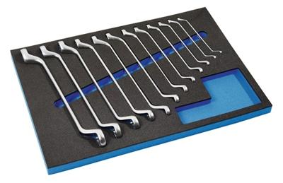 Promat/Tecwerk Gereedschapsmodule | 12-delig 3/3-module | sleutelbreedten 6x7-30x32 mm - 4000871233