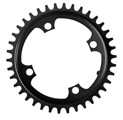 Miranda  tandwiel 38t chain flow, bcd 104, zwart