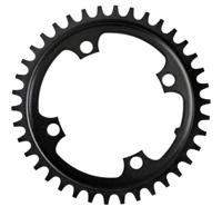 Miranda  tandwiel 38t chain flow, bcd 104, zwart - thumbnail