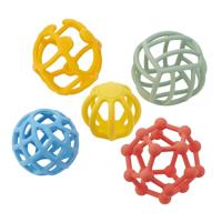 Tickit Silisoft Flexibele Ballen Regenboog 5 stuks - thumbnail