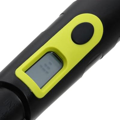 Pinpointer metaaldetector met LCD-scherm zwart en geel