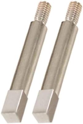 KS Tools 450.0186 Vierkante adapter, 8 mm, verpakking van 2 stuks, verchroomd