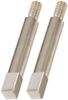KS Tools 450.0186 Vierkante adapter, 8 mm, verpakking van 2 stuks, verchroomd - thumbnail