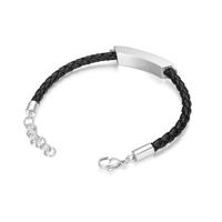 Armband Heren Police PEAGB0038101 Zwart - thumbnail