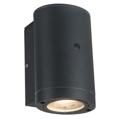 LED's Light LED Buitenlamp met sensor - IP44 waterdicht - GU10 fitting - Model Bari - Antraciet