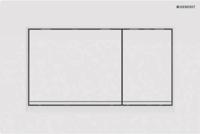 Bedieningsplaat Geberit Sigma 20-Square Toets Spoeling Mat Wit Glans Wit - thumbnail