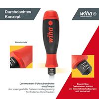 Wiha Momentschroevendraaier | easyTorque | vast ingestelde momentbegrenzing | 0,5 Nm - 36229 - 36229 - thumbnail