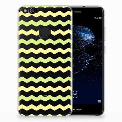 Huawei P10 Lite | TPU bumper | Waves Yellow Huawei P10 Lite | TPU bumper | Waves Yellow