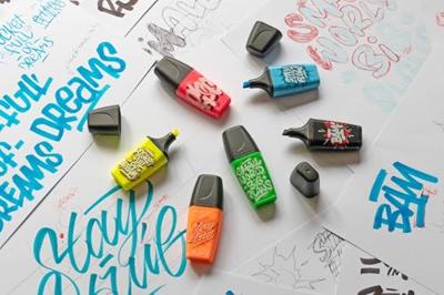 Markering Stabilo Small World Big Plans Groen 10 Onderdelen