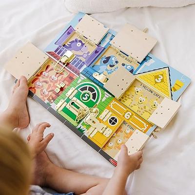 Melissa & Doug Houten Speelbord met Slotjes
