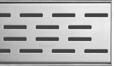 Easy Drain Multi fixt-1 rooster 110 cm geborsteld RVS