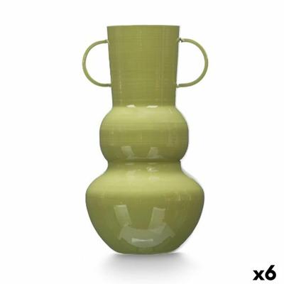 Vaas Gift Decor Groen Ijzer Klot 17,5 x 30 x 16 cm (6 Stuks) Vaas Gift Decor Groen Ijzer Klot 17,5 x 30 x 16 cm (6 Stuks)