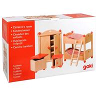 Goki poppenhuis meubeltjes kinderkamer - thumbnail