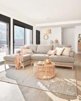 Kave Home Ronde Salontafel 'Kohana' Rotan, 66cm - thumbnail