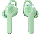 Skullcandy Indy Evo: een Bluetooth-koptelefoon met microfoon, True Wireless, een zweet, water- en stofbestendig ontwerp en een accuduur van 30 uur – Groen - thumbnail