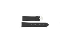 Horlogeband Armani AR1700 Leder Zwart 23mm - thumbnail