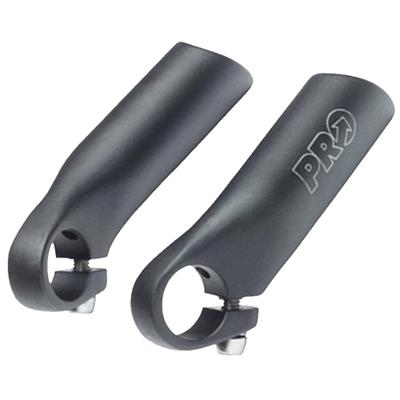 PRO Anatomic Bar-Ends 80 mm - Zwart PRO Anatomic Bar-Ends 80 mm - Zwart