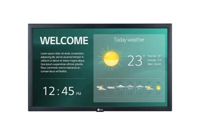 LG Electronics 22SM3G-B Digital Signage display 54.6 cm 21.5 inch 1920 x 1080 Pixel 16/7