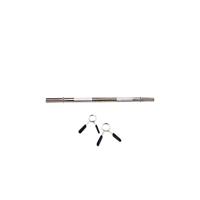 WEIGHT LIFTING BAR 1,20MT WITH COLLARS SPRING - thumbnail