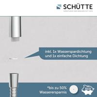 Schutte NAPOLI handdoucheset | 4 functies | chroom
 - 61831 - thumbnail