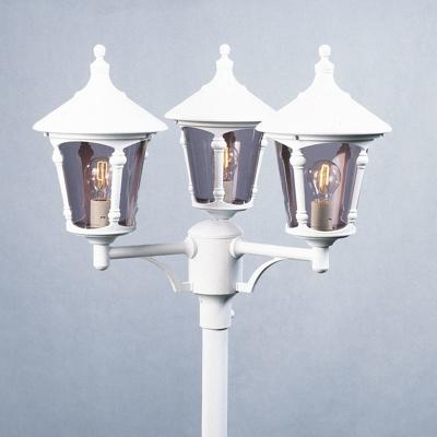 Buitenverlichting lantaarnpaal Virgo 54 cm 3-lichts wit 573-250 Buitenverlichting lantaarnpaal Virgo 54 cm 3-lichts wit 573-250