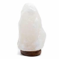 Himalaya Zoutlamp zonder Snoer - Wit (1-2 kg) ca. 15 x 11 x 9 cm - thumbnail