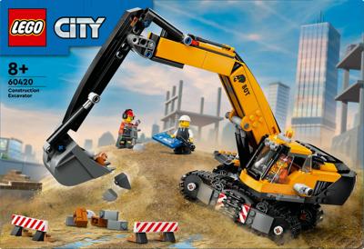 LEGO® City 60420 gele graafmachine LEGO® City 60420 gele graafmachine