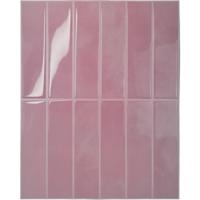 Roze Vinyl Tegelstickers Langwerpig - Luxe en Duurzaam Design - thumbnail