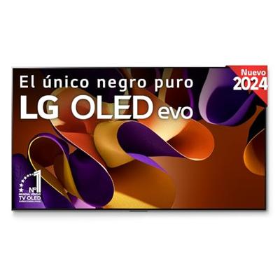 LG OLED evo G4 OLED65G45LW 165,1 cm (65") 4K Ultra HD Smart TV Wifi Zilver LG OLED evo G4 OLED65G45LW 165,1 cm (65") 4K Ultra HD Smart TV Wifi Zilver