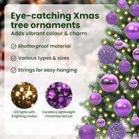 VidaXL Kerstboom met 150 led met standaard groen 65 cm pe - thumbnail