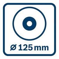 Bosch Professional GWS 18V-15 P Accu haakse slijper 18V Basic Body - 06019H6A01 - thumbnail