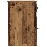 Bureau met lade Oud hout 50 x 115 x 75 cm Bewerkt hout - thumbnail