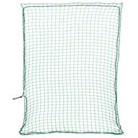VidaXL Aanhangwagennet elastisch touw 3x2,5 m polypropeen groen - thumbnail