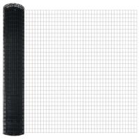 Euro Hek Grijs 1.6 x 10 m PVC-gecoat ijzer - thumbnail